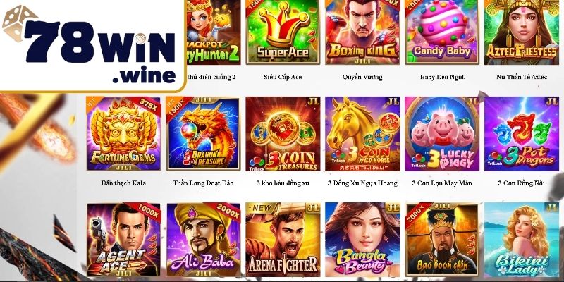 JILI cung cấp nhiều game quay hũ đa dạng